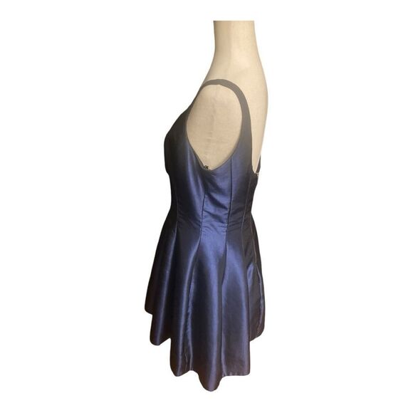 Betsy & Adam Taffeta Blue Party Dress - Picture 10 of 10